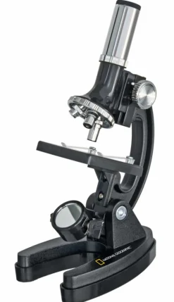 Online National Geographic Mikroskop 300x-1200x, inkl. kuffert og tilbehør