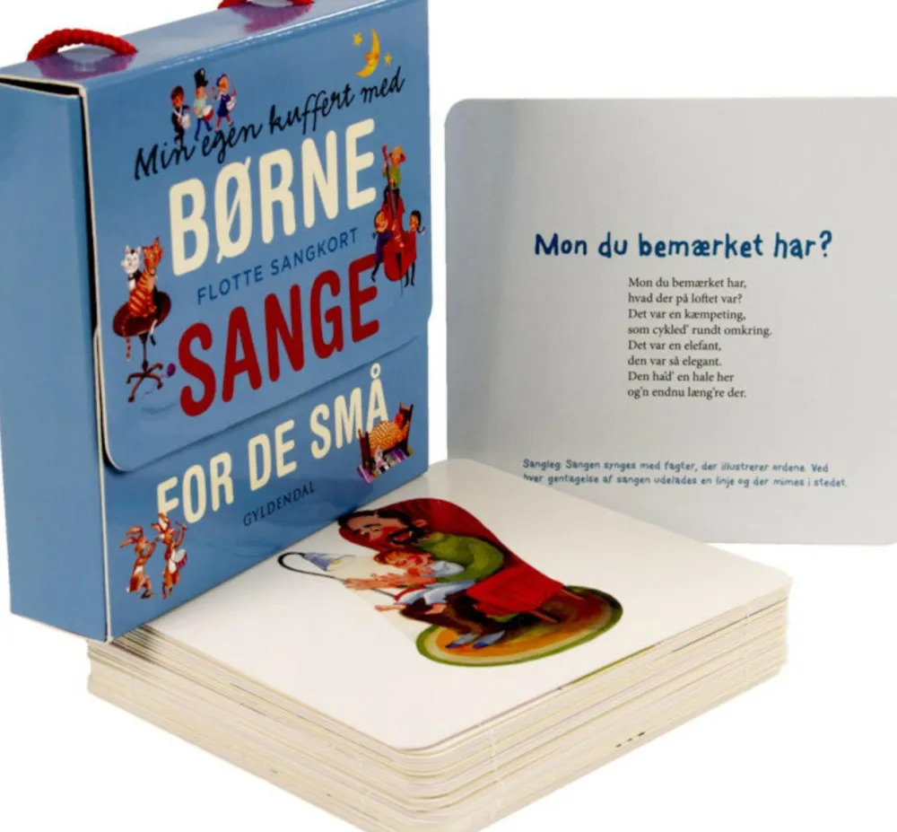 Min egen kuffert med børnesange for de små