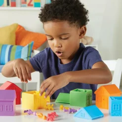 Best Learning Resources Min Familie - Her bor vi