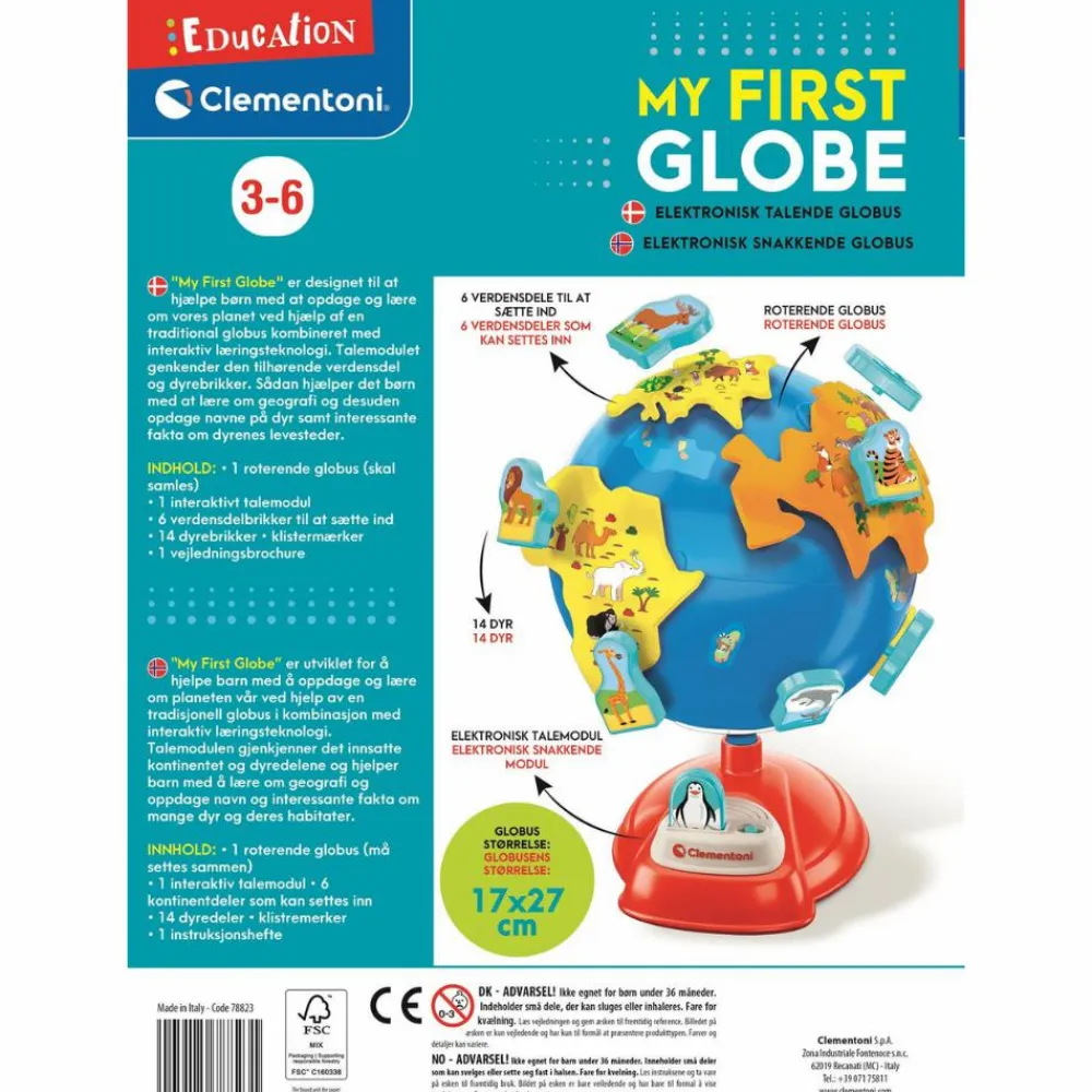 Sale Clementoni Min første elektroniske globus