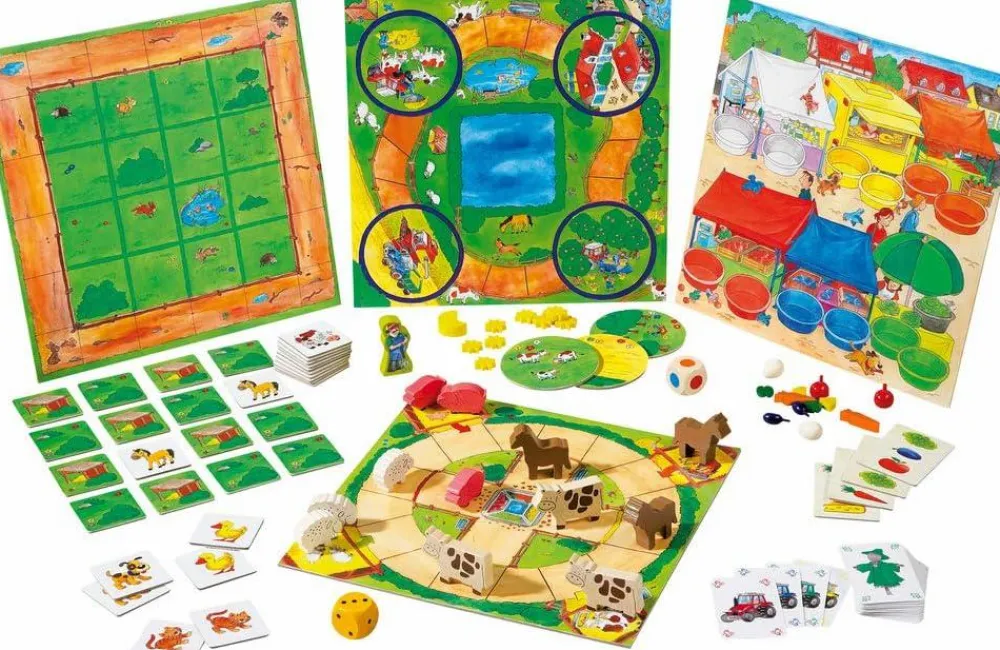 Best Haba Min første spil skat - Inkl. 10 spil