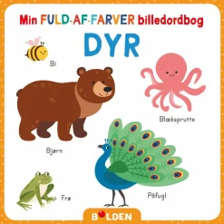 Outlet Forlaget Bolden Min fuld-af-farver billedordbog - Dyr