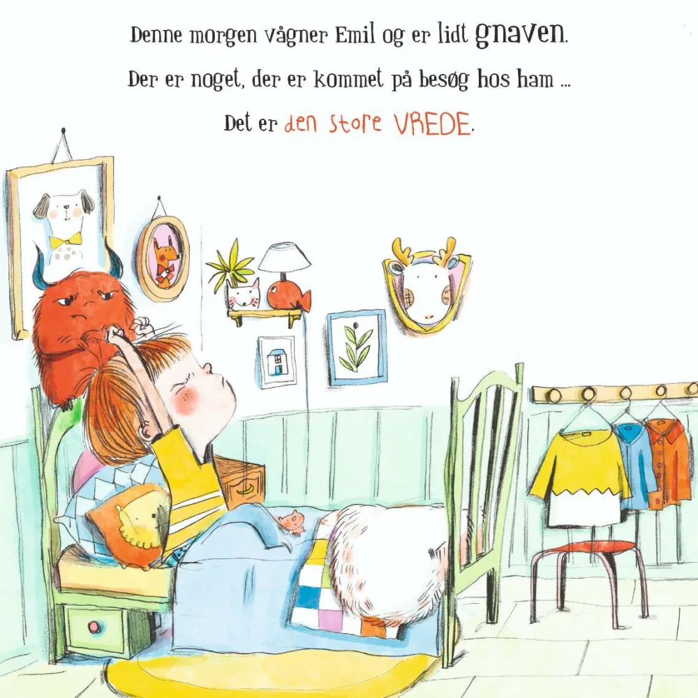 Forlaget Bolden Min lille bog om følelser: Vrede