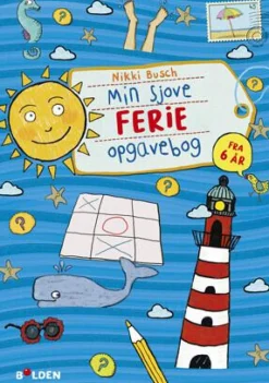 Hot Forlaget Bolden Min sjove ferie opgavebog - Fra 6 år