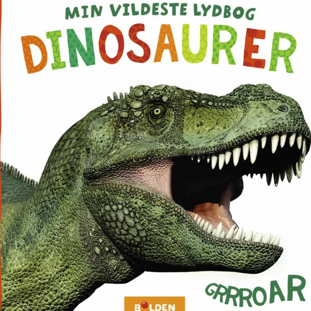 Outlet Forlaget Bolden Min vildeste lydbog - Dinosaurer