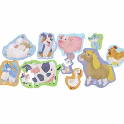 Hape Mine første puslespil - Bondegårdsvenner