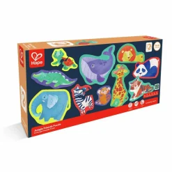 Online Hape Mine første puslespil - Junglevenner