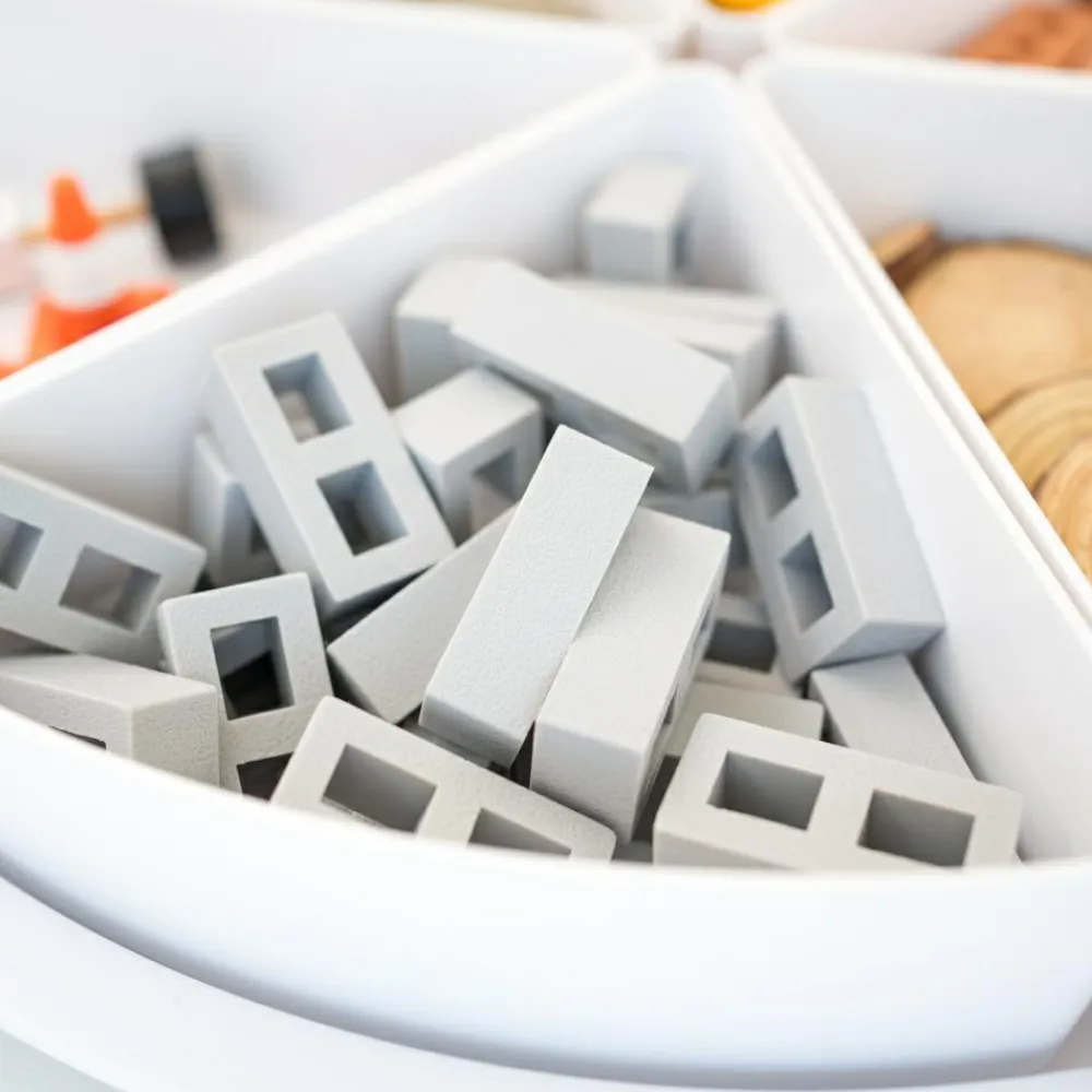 Clearance Inspire My Play Mini "betonblokke" til sanseleg, 25 stk