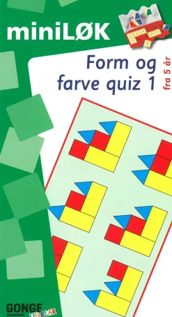 Outlet mini-LØK - Form og farve quiz 1