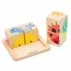 Clearance Tender Leaf Mit første klodspuslespil, 4 brikker