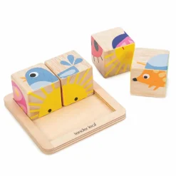 Clearance Tender Leaf Mit første klodspuslespil, 4 brikker