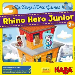 Discount Haba Mit første spil - Rhino Hero Junior