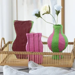 Best Creativ Company Modelleringskit med pulp - Vaser, 3 stk