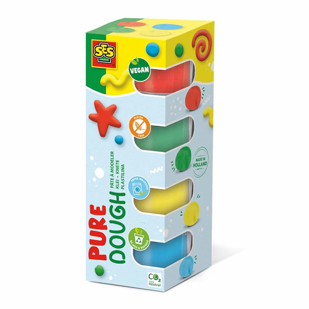 Clearance SES Creative Modellervoks - Pure, 4 x 90 gr.