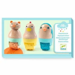 Discount Djeco Modellervoks - Rullestempler m. dyr