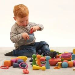 Outlet tickit® Montessori regnbue sæt, 84 dele