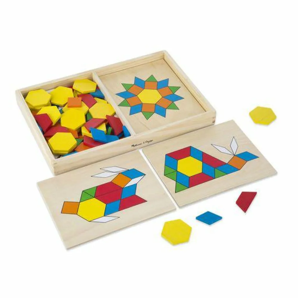 Outlet Melissa & Doug Mosaik mønster bræt