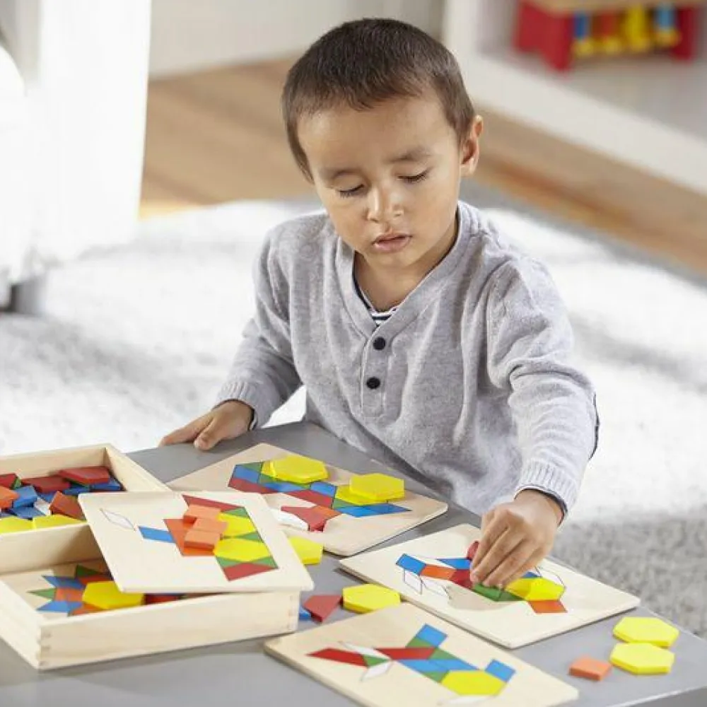 Outlet Melissa & Doug Mosaik mønster bræt