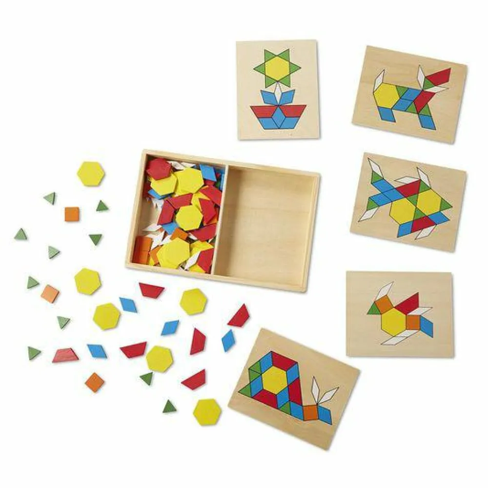 Outlet Melissa & Doug Mosaik mønster bræt