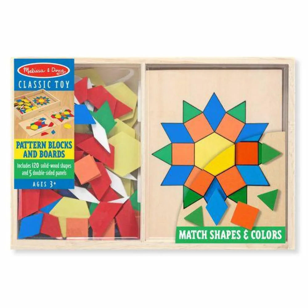 Outlet Melissa & Doug Mosaik mønster bræt