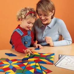 Discount Learning Resources Mosaikleg - Inkl. 20 mønsterkort