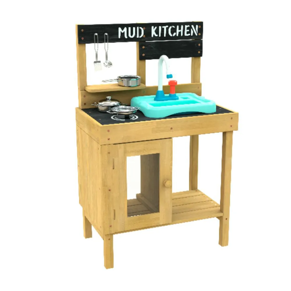 Sale Mudderkøkken inkl. grydesæt og vask