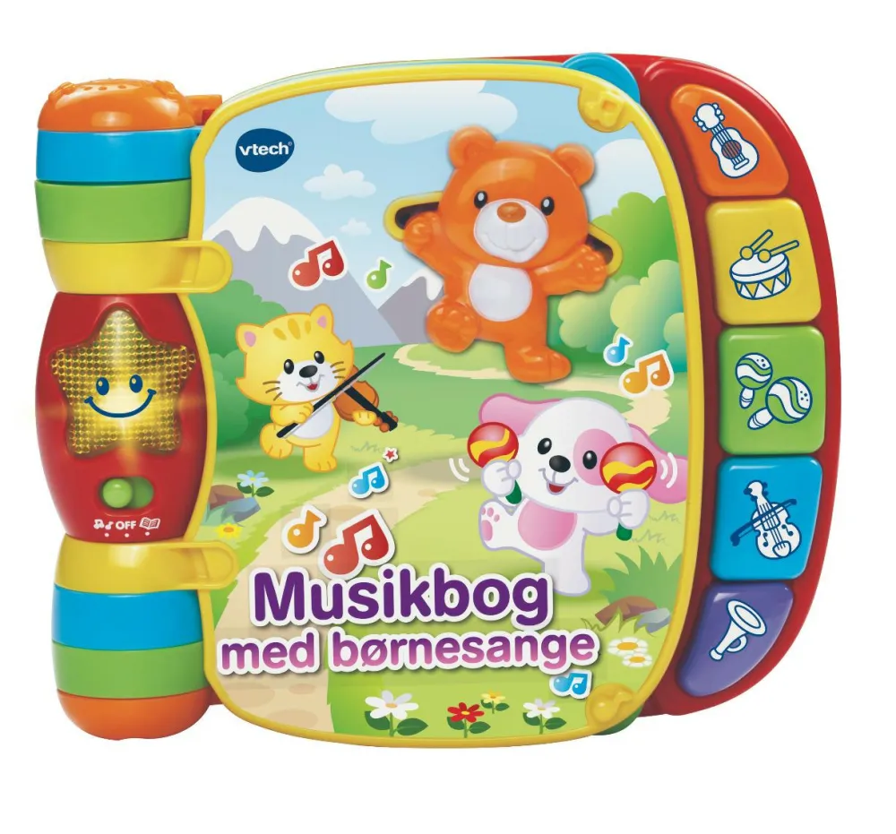 Best vtech Musikbog med børnesange