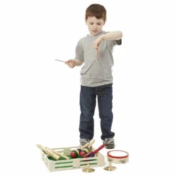 Online Melissa & Doug Musikkasse m. 7 instrumenter