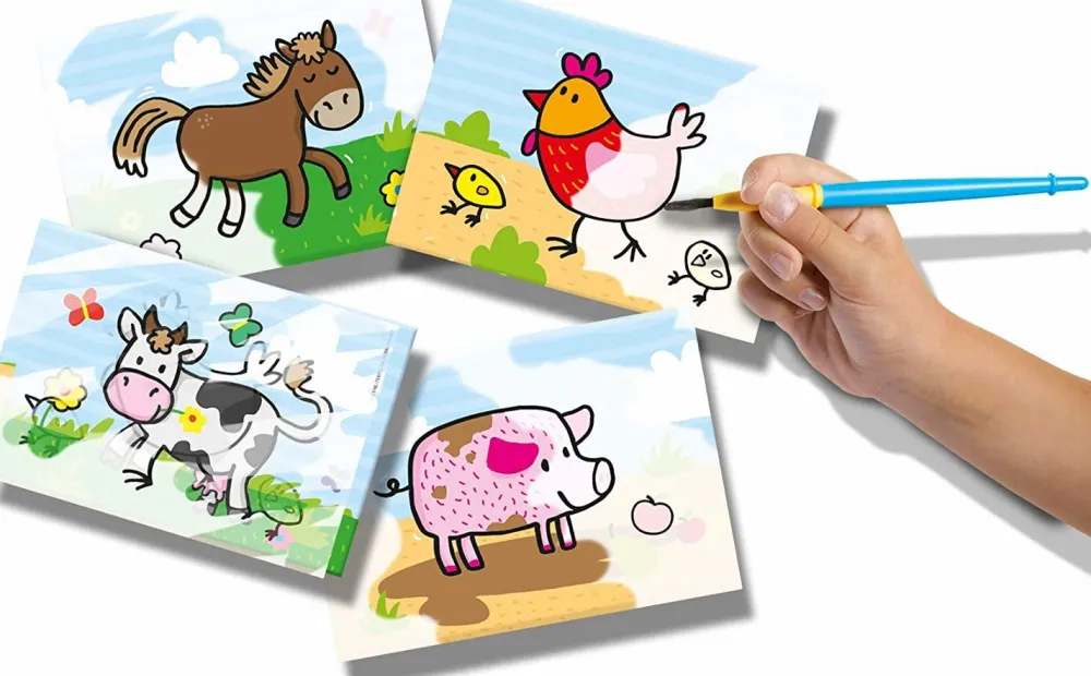 SES Creative My First - Mal med vand, Bondegårdsdyr