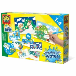 New SES Creative My First - Mal med vand, Skjulte dyr