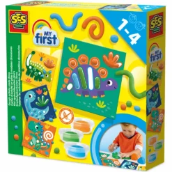 Outlet SES Creative My First - Modellervoks - Gør dinoerne færdige