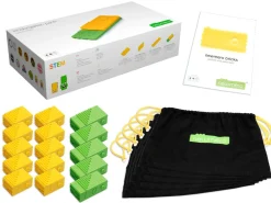 Clearance newméro talbrikker - Børnehavesæt, 135 dele