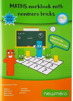 Outlet newméro talbrikker opgavehæfte, 8-10 år