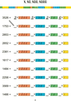 Outlet newméro talbrikker opgavehæfte, 8-10 år