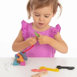 tickit® Nøgler af træ - Regnbue, 11 stk