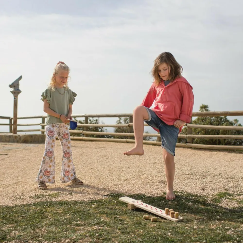 Discount BS Toys Ninja affyringsrampe, inkl 6 ninjaer