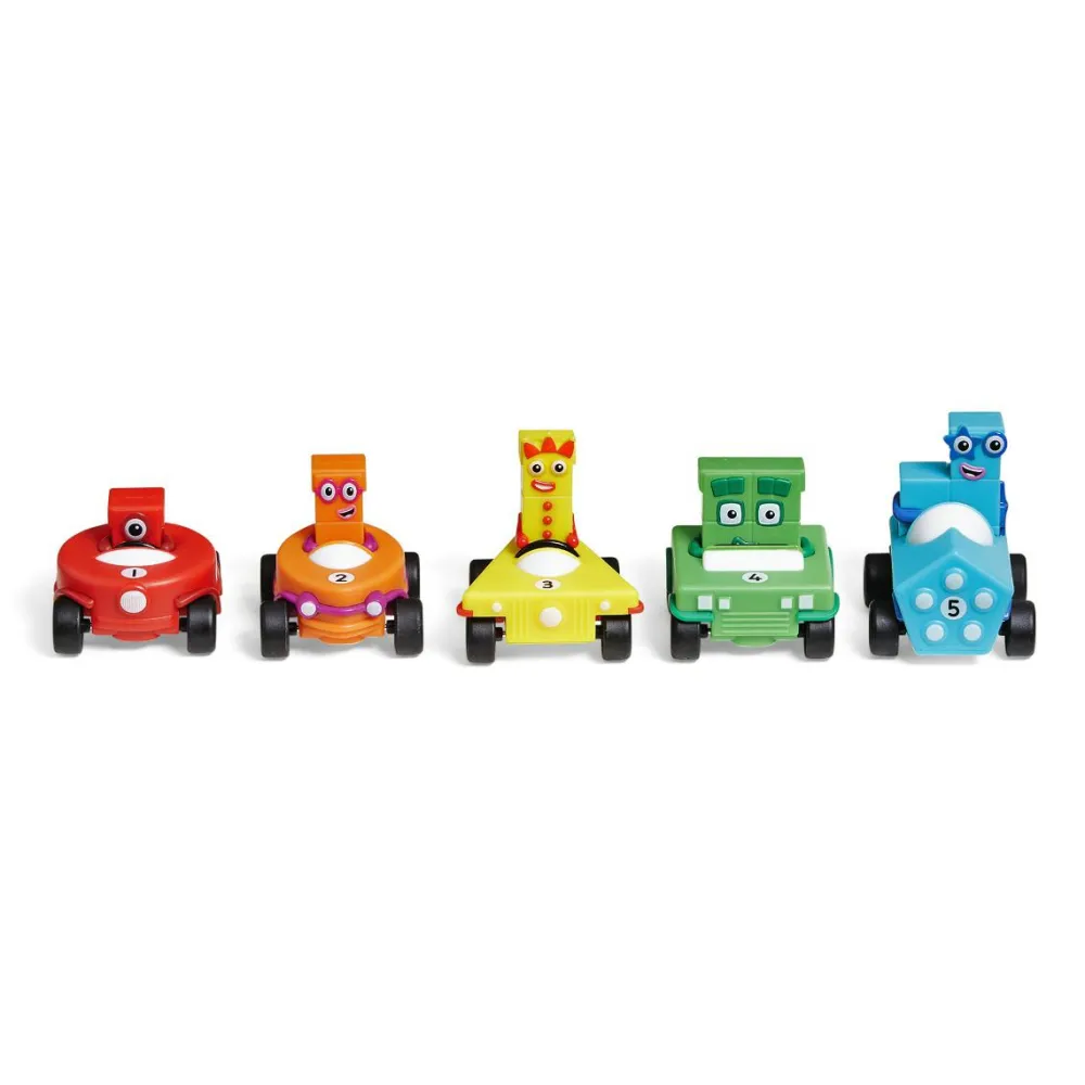 Clearance Learning Resources Numberblocks - Fem gode venner i deres biler