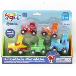 Clearance Learning Resources Numberblocks - Fem gode venner i deres biler