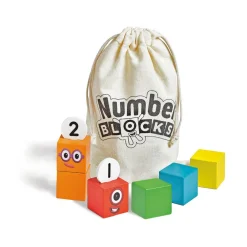 Outlet Learning Resources Numberblocks - Fem gode venner (af træ)