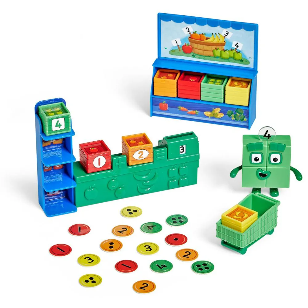 Online Learning Resources Numberblocks - Legesæt m. købmandsbutik