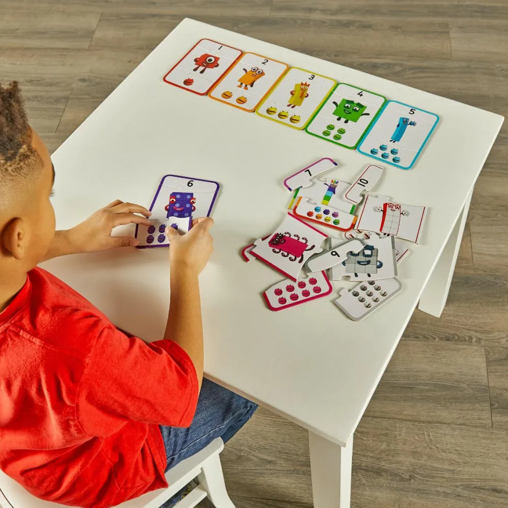 Online Learning Resources Numberblocks - Tællepuslespil
