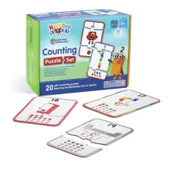 Online Learning Resources Numberblocks - Tællepuslespil