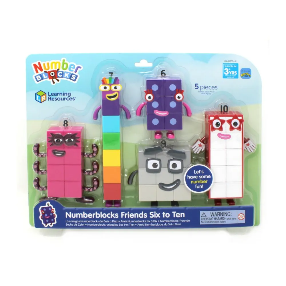 Outlet Learning Resources Numberblocks - Vennerne fra 6 til 10
