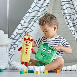 Online Learning Resources Numberblocks plys - Tre og Fire