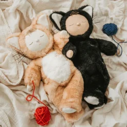 New Olli Ella Nusling 30 cm - Rødstribet kat