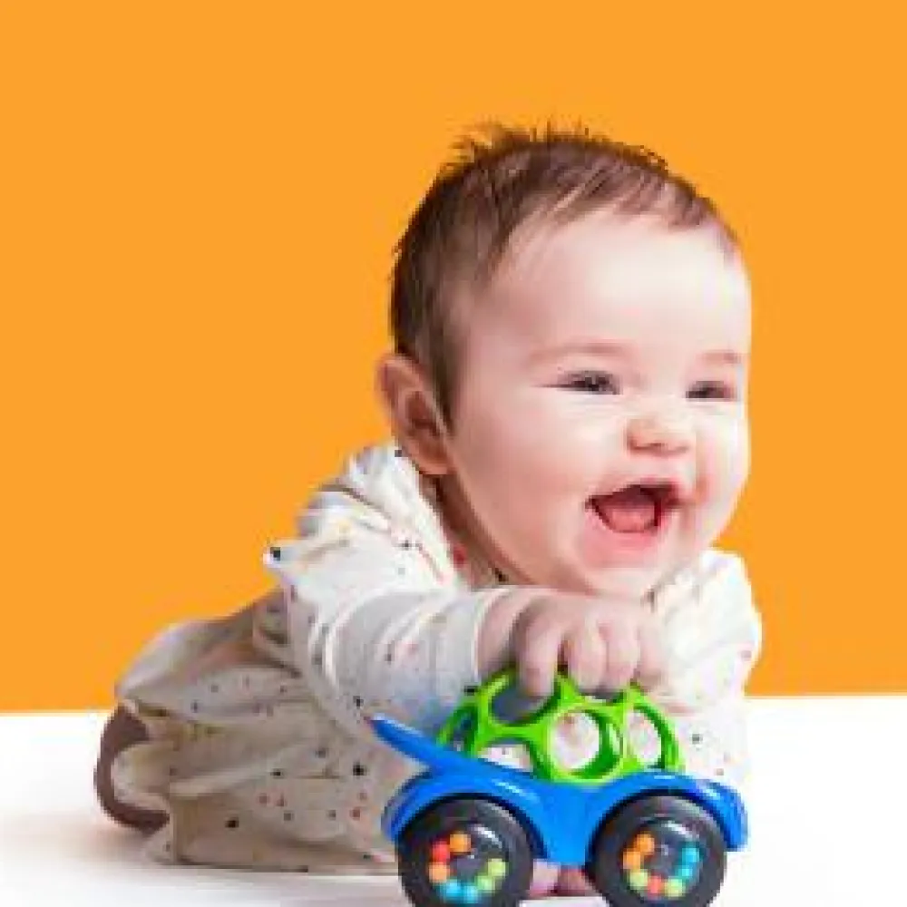 Oball - Rattle & Roll Buggie-bil, Blå