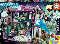 Sale educa Observationspuslespil 100 brk, UV - Spøgelseshus