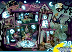 Sale educa Observationspuslespil 100 brk, UV - Spøgelseshus