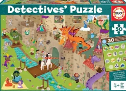 Sale educa Observationspuslespil m. 50 brk. - Borgliv