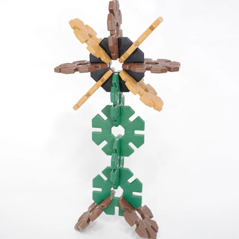 New Polydron Octoplay Gigant - Natur, 20 dele